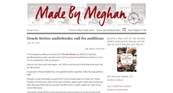 Desktop Screenshot of madebymeghan.ca